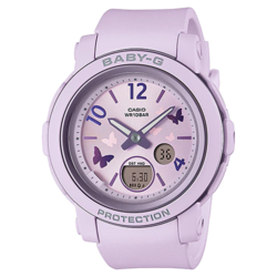 CASIO BABY-G นาฬิกาข้อมือ นาฬิกากันน้ำ นาฬิกาของแท้ ประกันศูนย์ CMG 1 ปี รุ่น BGA-290BD-6A นาฬิกาสีม่วง