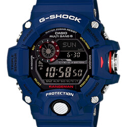CASIO G-SHOCK นาฬิกาข้อมือ นาฬิกากันน้ำ นาฬิกาของแท้ ประกันศูนย์ CMG 1 ปี รุ่น GW-9400NVJ-2J นาฬิกาสีน้ำเงิน