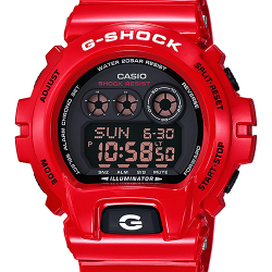 CASIO G-SHOCK นาฬิกาข้อมือ นาฬิกากันน้ำ นาฬิกาของแท้ ประกันศูนย์ CMG 1 ปี รุ่น GD-X6900RD-4 นาฬิกาสีแดง