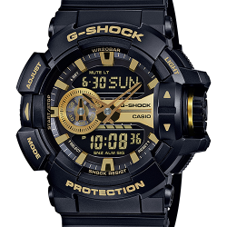 CASIO G-SHOCK นาฬิกาข้อมือ นาฬิกากันน้ำ นาฬิกาของแท้ ประกันศูนย์ CMG 1 ปี รุ่น GA-400GB-1A9 นาฬิกาสีดำ