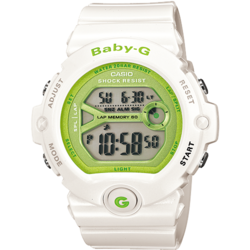 CASIO BABY-G นาฬิกาข้อมือ นาฬิกากันน้ำ นาฬิกาของแท้ ประกันศูนย์ CMG 1 ปี รุ่น BG-6903-7DR นาฬิกาสีขาว