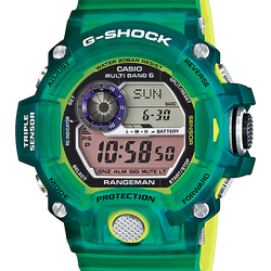 CASIO G-SHOCK นาฬิกาข้อมือ นาฬิกากันน้ำ นาฬิกาของแท้ ประกันศูนย์ CMG 1 ปี รุ่น GW-9401KJ-3J นาฬิกาสีเขียว