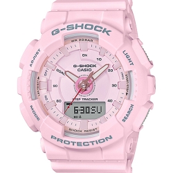 CASIO G-SHOCK นาฬิกาข้อมือ นาฬิกากันน้ำ นาฬิกาของแท้ ประกันศูนย์ CMG 1 ปี รุ่น GMA-S130-4A นาฬิกาสีชมพู