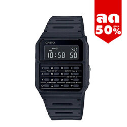 CASIO นาฬิกาคาสิโอ นาฬิกาข้อมือ นาฬิกากันน้ำ นาฬิกาของแท้ ประกันศูนย์ CMG 1 ปี รุ่น CA-53WF-1B นาฬิกาสีดำ