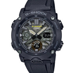 CASIO G-SHOCK นาฬิกาข้อมือ นาฬิกากันน้ำ นาฬิกาของแท้ ประกันศูนย์ CMG 1 ปี รุ่น GA-2000SU-1A นาฬิกาสีดำ