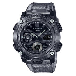CASIO G-SHOCK นาฬิกาข้อมือ นาฬิกากันน้ำ นาฬิกาของแท้ ประกันศูนย์ CMG 1 ปี รุ่น GA-2000SKE-8A นาฬิกาสีเทา