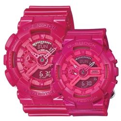 CASIO G-SHOCK นาฬิกา CASIO G-SHOCK ×G-SHOCK Limited รุ่น GA-110B-7-OMA-S110CC-4 ของแท้ประกันศูนย์ CMG 1ปี GA-110B-7-OMA-S110CC-4 นาฬิกาสีชมพู