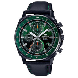 CASIO EDIFICE นาฬิกาข้อมือ นาฬิกากันน้ำ นาฬิกาของแท้ ประกันศูนย์ CMG 1 ปี รุ่น EFV-600CL-3A นาฬิกาสีดำ