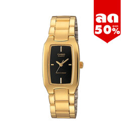 CASIO นาฬิกาคาสิโอ นาฬิกาข้อมือ นาฬิกากันน้ำ นาฬิกาของแท้ ประกันศูนย์ CMG 1 ปี รุ่น LTP-1165N-1C นาฬิกาสีทอง