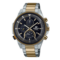 CASIO EDIFICE นาฬิกาข้อมือ นาฬิกากันน้ำ นาฬิกาของแท้ ประกันศูนย์ CMG 1 ปี รุ่น EFS-S590SG-1A นาฬิกาสีทอง