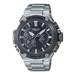 CASIO G-SHOCK นาฬิกาข้อมือ นาฬิกากันน้ำ นาฬิกาของแท้ ประกันศูนย์ CMG 1 ปี รุ่น MRG-B2000D-1A นาฬิกาสีเงิน
