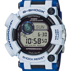 CASIO G-SHOCK นาฬิกาข้อมือ นาฬิกากันน้ำ นาฬิกาของแท้ ประกันศูนย์ CMG 1 ปี รุ่น GWF-D1000K-7J นาฬิกาสีขาว