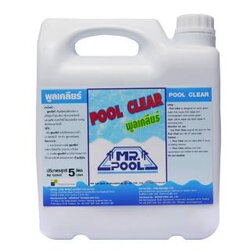 POOL CLEAR (น้ำยากำจัดตะไคร่น้ำและตกตะกอนของน้ำ) 5 L. ชิ้น 0 กก. 2023-11-07 10:13:57