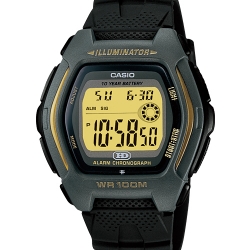 CASIO นาฬิกาคาสิโอ นาฬิกาข้อมือ นาฬิกากันน้ำ นาฬิกาของแท้ ประกันศูนย์ CMG 1 ปี รุ่น HDD-600G-9A นาฬิกาสีดำ