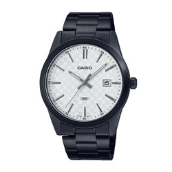 CASIO นาฬิกาคาสิโอ นาฬิกาข้อมือ นาฬิกากันน้ำ นาฬิกาของแท้ ประกันศูนย์ CMG 1 ปี รุ่น MTP-VD03B-7A นาฬิกาสีดำ