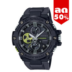 CASIO G-SHOCK นาฬิกาข้อมือ นาฬิกากันน้ำ นาฬิกาของแท้ ประกันศูนย์ CMG 1 ปี รุ่น GST-B100B-1A3 นาฬิกาสีดำ