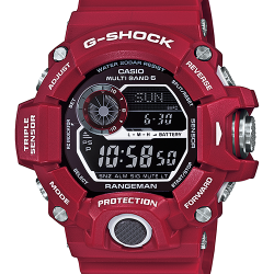 CASIO G-SHOCK นาฬิกาข้อมือ นาฬิกากันน้ำ นาฬิกาของแท้ ประกันศูนย์ CMG 1 ปี รุ่น GW-9400RD-4 นาฬิกาสีแดง