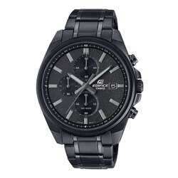 CASIO EDIFICE นาฬิกาข้อมือ นาฬิกากันน้ำ นาฬิกาของแท้ ประกันศูนย์ CMG 1 ปี รุ่น EFV-610DC-1A นาฬิกาสีดำ