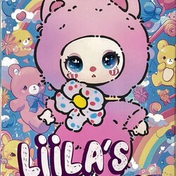 กล่องสุ่มพวงกุญแจLIILA LUCKYCAT น้องแมวนำโชคสุดน่ารัก ลุ้นซีเคร็ท series blind box set