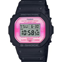 CASIO G-SHOCK นาฬิกาข้อมือ นาฬิกากันน้ำ นาฬิกาของแท้ ประกันศูนย์ CMG 1 ปี รุ่น DW-5600TCB-1D นาฬิกาสีดำ