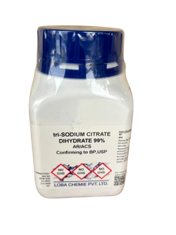 tri-Sodium Citrate Dihydrate 99%, AR/ACS 500 g. Loba Chemie™