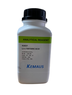 (+) - Tartaric Acid, AR 500 g. "KemAus"