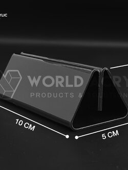 ฐานเสียบเมนูสีดำ