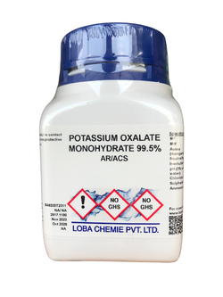 Potassium Oxalate Monohydrate 99.5%, AR/ACS 500 g. Loba Chemie™