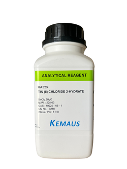Tin (II) Chloride 2-hydrate (Stannous Chloride), AR 500 g. KemAus™