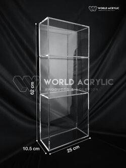 ชั้นวางน้ำหอม ตู้สกินแคร์ ตู้เครื่องสำอาง ชั้นวางของในห้องน้ำ