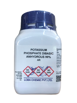di-Potassium Hydrogen Phosphate Anhydrous, AR 500 g. Loba Chemie™