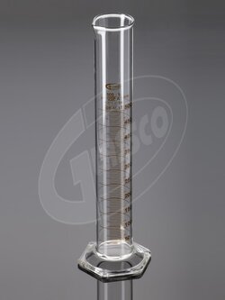 Cylinder Hex Base กระบอกตวงแก้วฐาน 6 เหลี่ยม