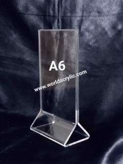 ป้ายสอดกระดาษ A6 / ป้ายเมนู