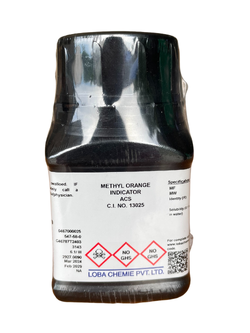 Methyl Orange Indicator, ACS 25 g. Loba Chemie™
