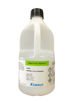 1-Propanol (N-Propyl Alcohol) (ขวดพลาสติกมีหูจับ), AR 2.5 L. KemAus™