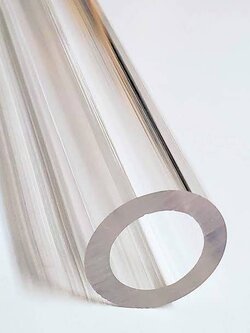 ท่ออะครีลิคใส dia 18 mm. ( OD ) หนา 3 mm. ยาว 1 m.