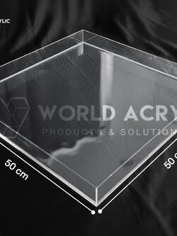 ถาดอะครีลิค/ถาดถ่ายรูป/ถาดใส่น้ำ/พร็อพถ่ายรูป