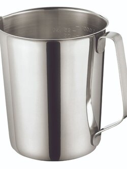 Measuring Jug Stainless บีกเกอร์แบบมีหูจับ ยี่ห้อ MAGNATE