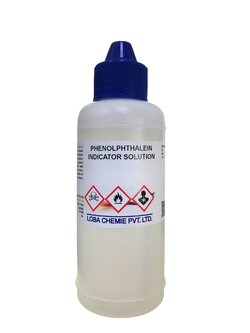 Phenolpthalein Indicator Solution, 125ml Loba Chemie™