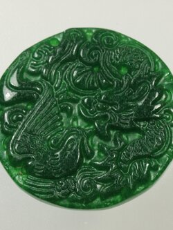 จี้หยก มังกรพ่นน้ำ(ขายแล้ว)