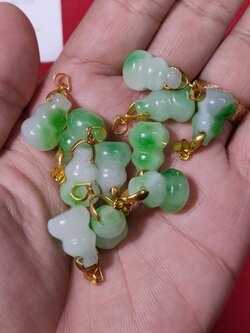 จี้หยกน้ำเต้า เสริมโชคลาภ