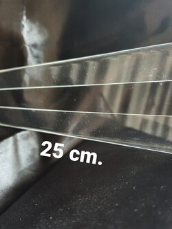 ป้ายสอดกระดาษขนาด 25×6 cm. แบบติดผนัง