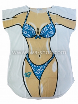 เสื้อลายบิกินี่ฟ้าชบา เสื้อยืดลายบิกินี่ เสื้อสกรีนลายบิกินี่ เสื้อลายชุดว่ายน้ำ เสื้อฮาๆ พิมพ์ลายเซ็กซี่ ชุดเดรสลายบิกินี่ ชุดไปทะเล ชุดเที่ยวทะเล เสื้อผ้าไปทะเล