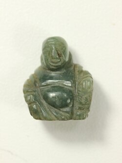 พระสังกัจจายน์ เนื้อหยกเก่า