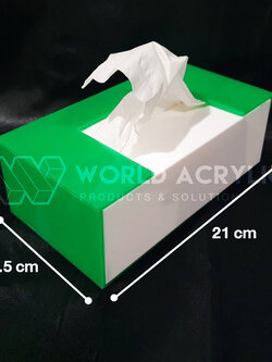 กล่องทิชชู่เช็ดหน้าอะคริลิค/กล่องทิชชู่/กล่องใส่กระดาษ/กล่องกระดาษเช็ดหน้า