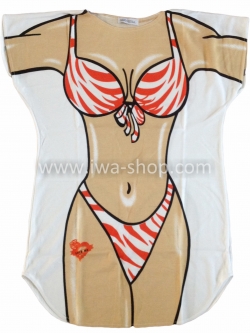 เสื้อลายบิกินี่ลายเสือส้ม เสื้อยืดลายบิกินี่ เสื้อสกรีนลายบิกินี่ เสื้อลายชุดว่ายน้ำ เสื้อฮาๆ พิมพ์ลายเซ็กซี่ ชุดเดรสลายบิกินี่ ชุดไปทะเล ชุดเที่ยวทะเล เสื้อผ้าไปทะเล