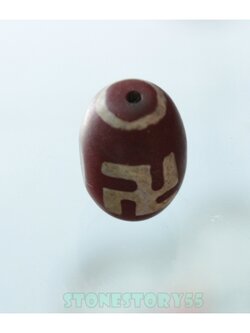 ลูกปัดทิเบตรูปสวัสติกะ