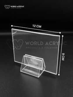 ฐานเสียบเมนูพร้อมป้ายสอดกระดาษ