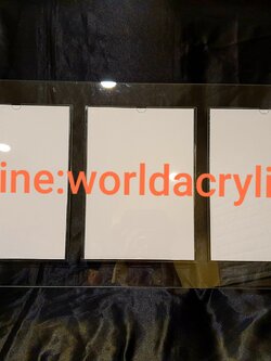 บอร์ดประกาศ A4 แบบ 3 ช่อง