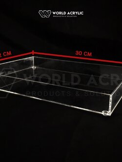 ถาดวางเครื่องสำอาง/ถาดอะคริลิคใส/ถาดซูชิ/ถาดใส่น้ำ/ถาดถ่ายรูป